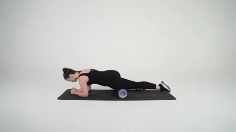 Quadriceps Roll Stock Footage 314192531