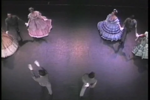 Quadrille-Square Dance  Stockbeeldmateriaal 332152