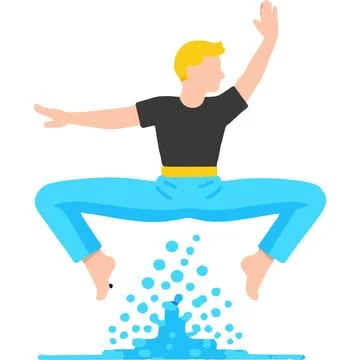 Quadrobics Form Workout Athletic Agility Physical Ilustración de archivo