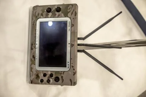 Quadrocopter control panel Stock Photos