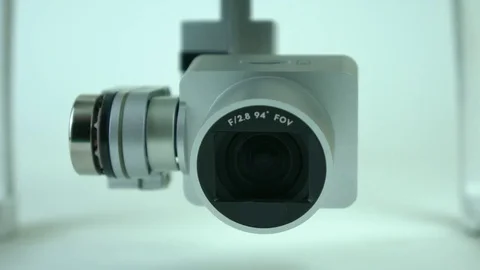 Quadrocopter Dji Phantom Camera movement Stock Footage 74283011