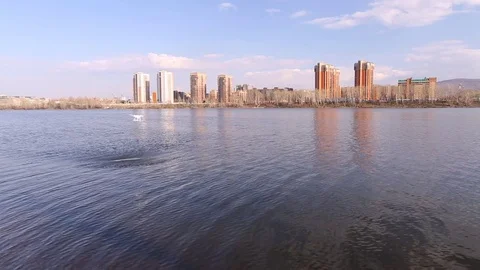 Quadrocopter. Drone. 스톡 동영상 70953399