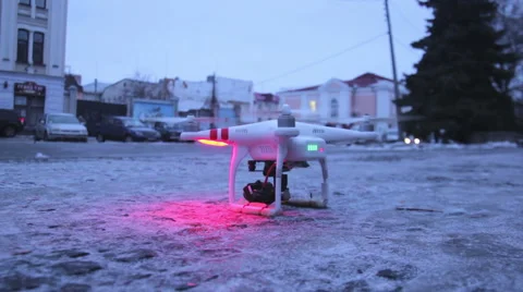 Quadrocopter flight Stock Footage 59851627