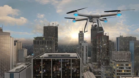 Quadrocopter Stock Footage 122623557