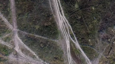 Quadrocopter view on the field Stock Footage 67672837