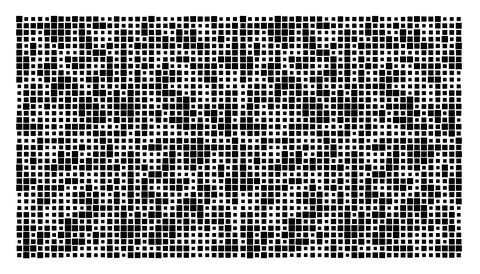 Quadruple Density Black Grid Pattern Vector 스톡 일러스트