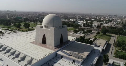 Quaid Monument 06 Stock Footage 140355462
