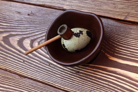 Quail egg Stock Photos