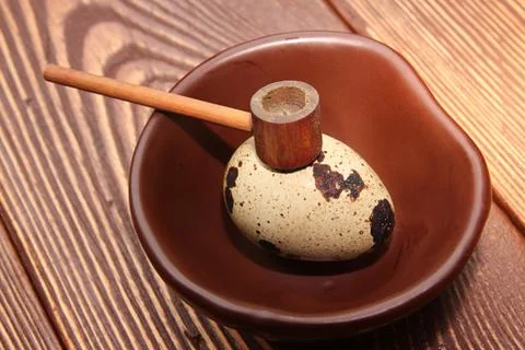 Quail egg Stock Photos