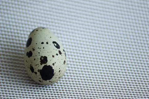 Quail eggs. Background is decorative. Stock Photos
