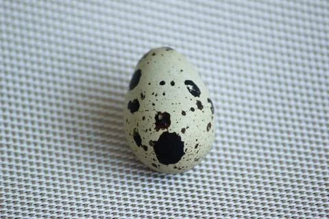 Quail eggs. Background is decorative. Stock Photos