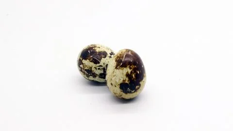 Quail eggs with nice patterns Stock Photos