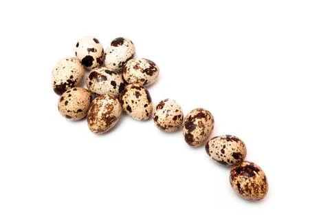 Quail eggs Stock Photos
