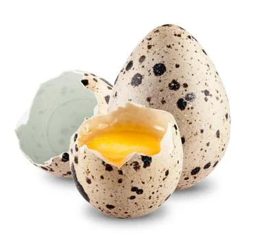 Quail eggs Stock Photos