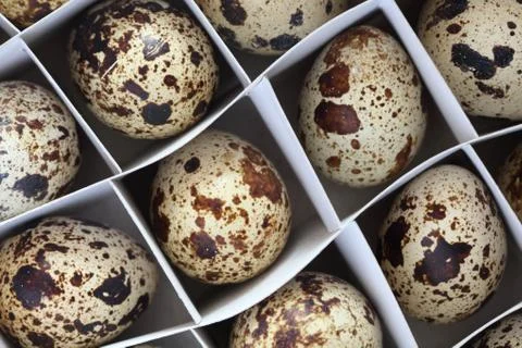 Quail Eggs Stock Photos