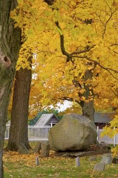 Quaker Cementery Stock Photos