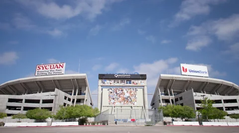 Qualcomm Stadium timelapse Stock Footage 28793556
