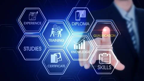 QUALIFICATION Illustrazione stock