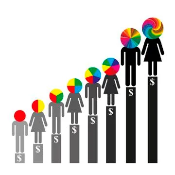 Qualifications and Career Stock Illustration