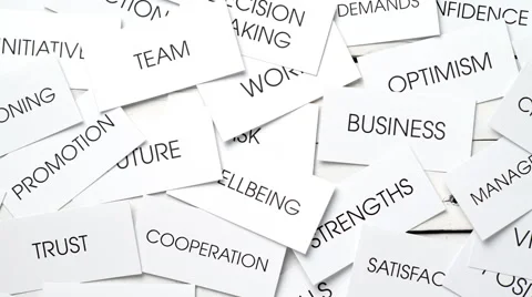 Qualifications and cloud of business concepts Stock Footage 66189458