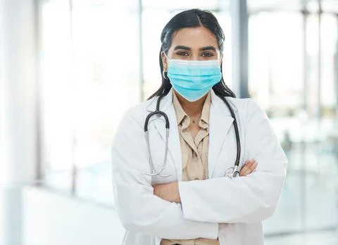 Quality and safety is number one in healthcare. a medical practitioner standing Stock Photos