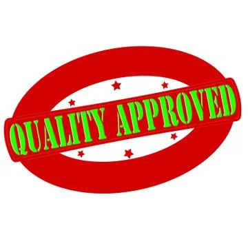 Quality approved Illustrazione stock