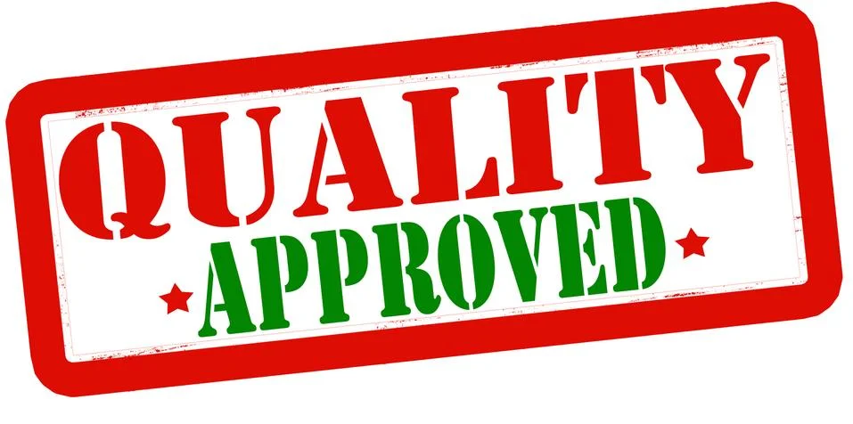 Quality approved Stock Illustration