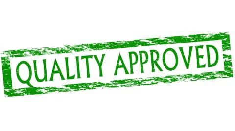 Quality approved Stock Illustration