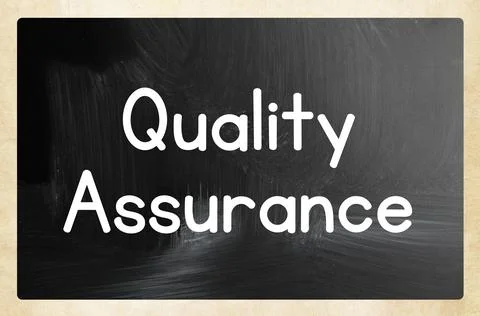 Quality assurance concept Stock Photos