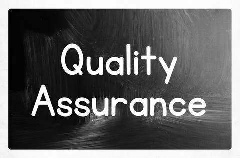 Quality assurance concept Stock Photos
