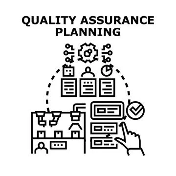Quality assurance planning process optimization and control Illustration