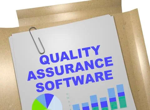 Quality Assurance Software concept Stock Illustration