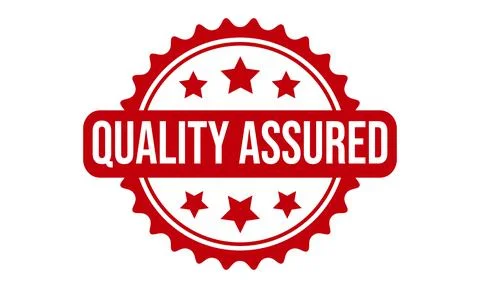 Quality Assured Rubber Stamp. Quality Assured Grunge Stamp Seal Vector Illu.. Stock Illustration