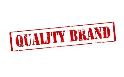 Quality brand Stock Illustration