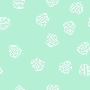 Quality business line vector seamless pattern Stock Illustration