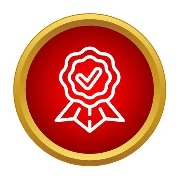 Quality certification stamp indicating approval or guarantee Stock Illustration