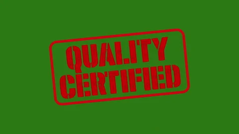 Quality certified stamp Stock Footage 171854297