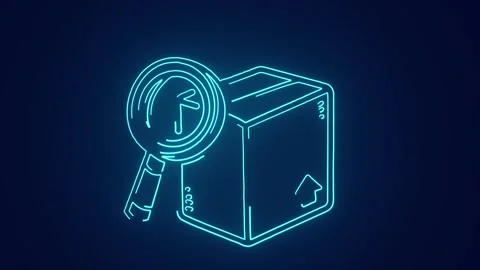 Quality check assurance for ecommerce orders shipping animation Stock Footage 241162485