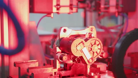 Quality Check in Automated High Tech Production Plant - Automation Factory Stock Footage 167024734