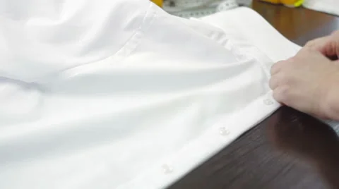 Quality checking in sewing factory Stock Footage 62354116