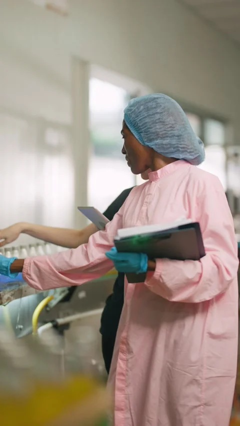Quality Control in Action Stock Footage 336783060