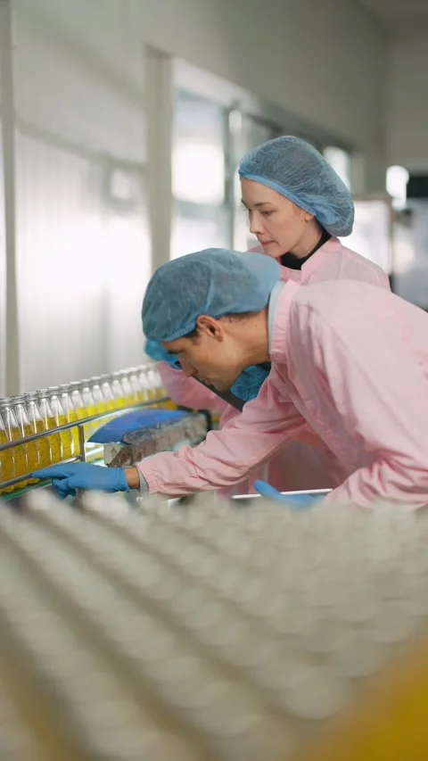 Quality Control in Action 库存影片 336783061