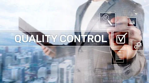 Quality control and assurance. Standardisation. Guarantee. Standards. Busin.. Stock Photos