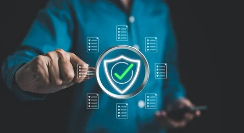 Quality control certification assurance guarantee. Standardization, Stock Photos