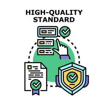 Quality control checking production process for high standards 스톡 일러스트