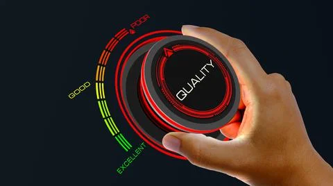 Quality Control Concept Illustrazione stock