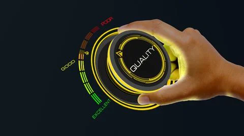 Quality Control Concept1 Illustrazione stock