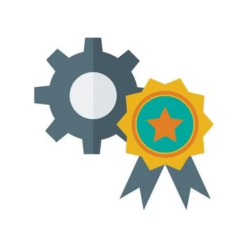 Quality Control icon vector image. Stock Illustration