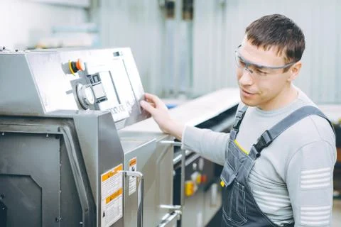 Quality control part Stock Photos