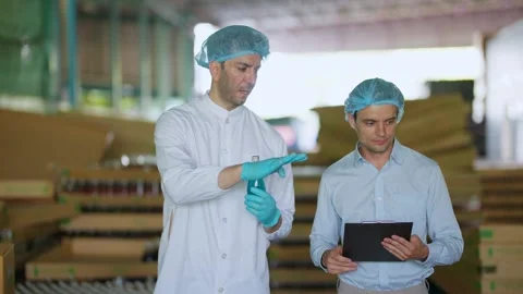 Quality control in process Stock-Footage 332891798
